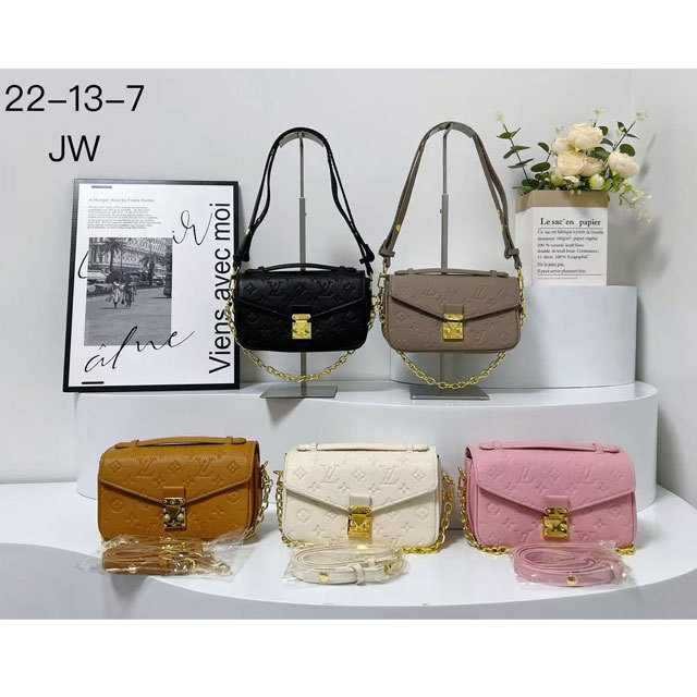 Fashion Embossing Leather Women Messenger Bags