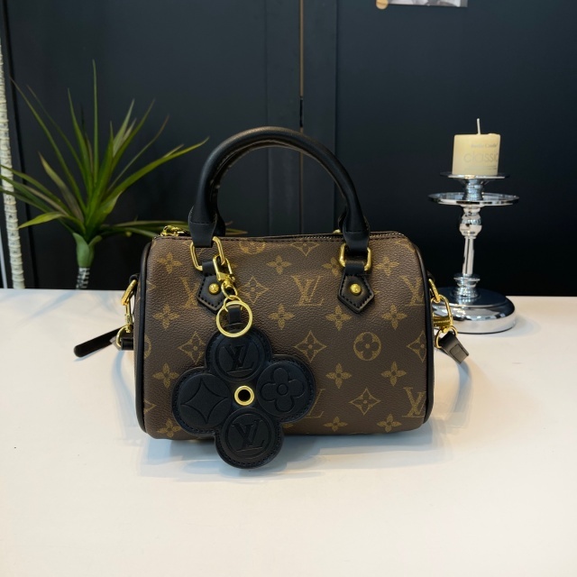 Printed Leather Fashion Luxury Crossbody Boston Bags