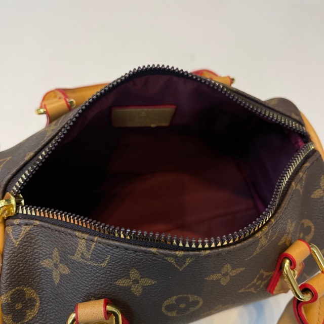 Printed Leather Fashion Luxury Crossbody Boston Bags