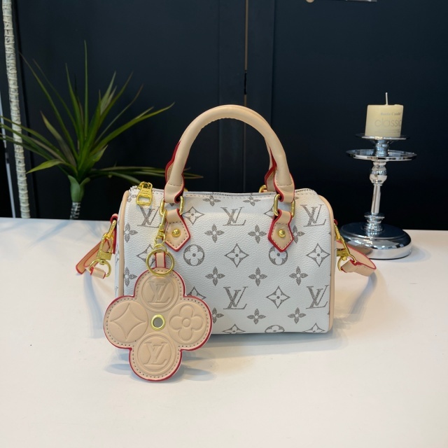 Printed Leather Fashion Luxury Crossbody Boston Bags