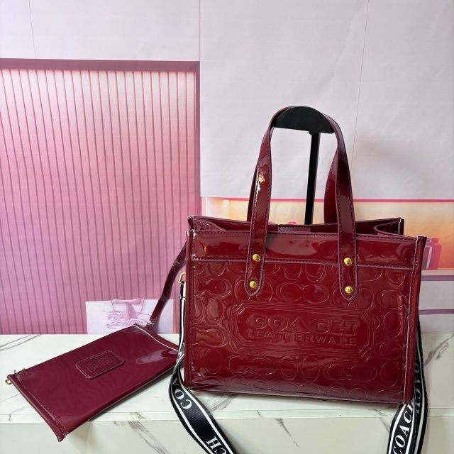 Shiny Leather Fashion Crossbody Handbags