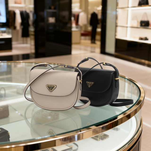 Fashion Logo Leather Women Messenger Bags