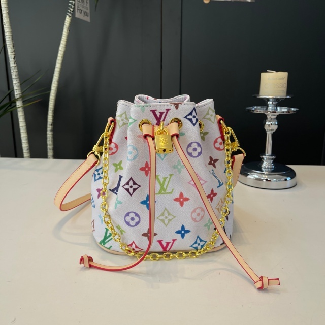 Leather Printed Fashion Crossbody Bucket Bags