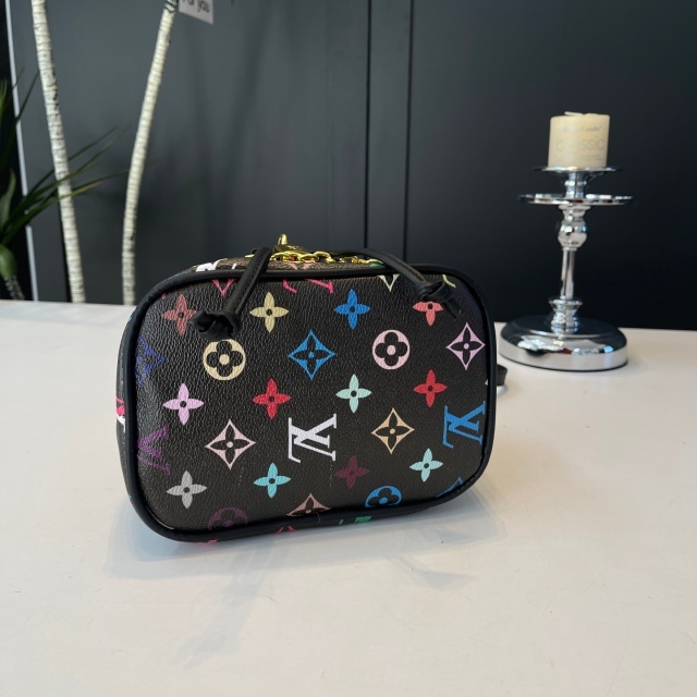 Leather Printed Fashion Crossbody Bucket Bags