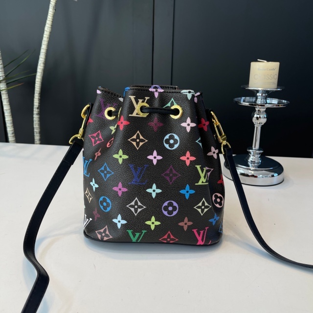 Leather Printed Fashion Crossbody Bucket Bags
