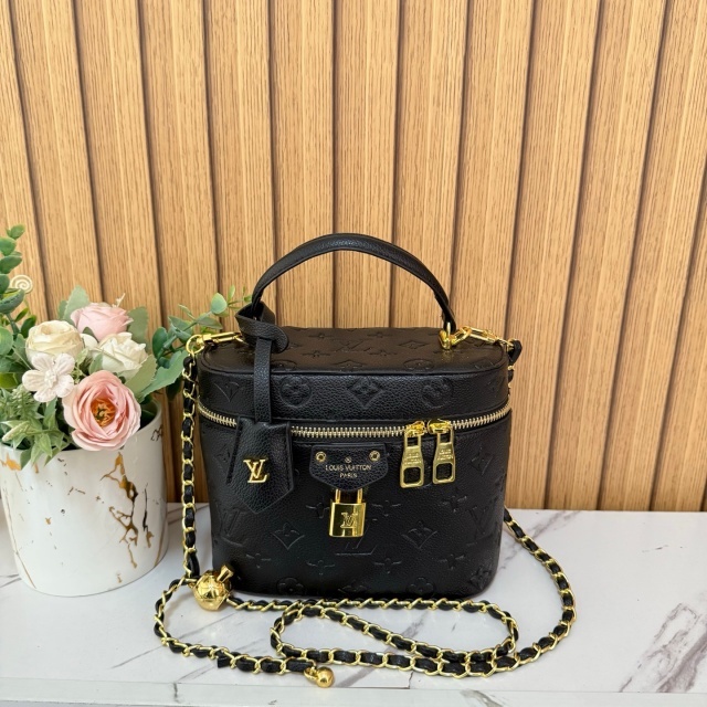 Leather Fashion Women Crossbody Makeup Bags