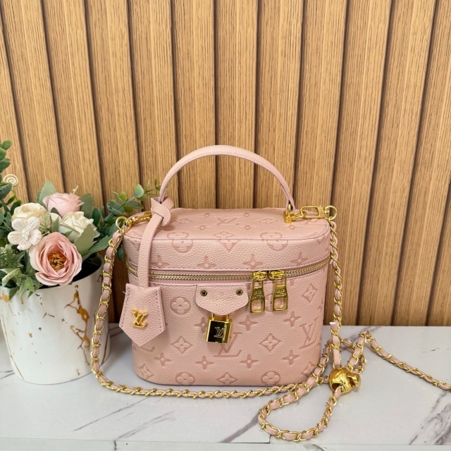 Leather Fashion Women Crossbody Makeup Bags