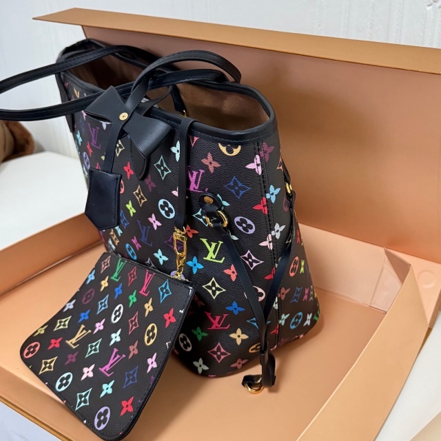 Leather Printed Women Shopping Handbags