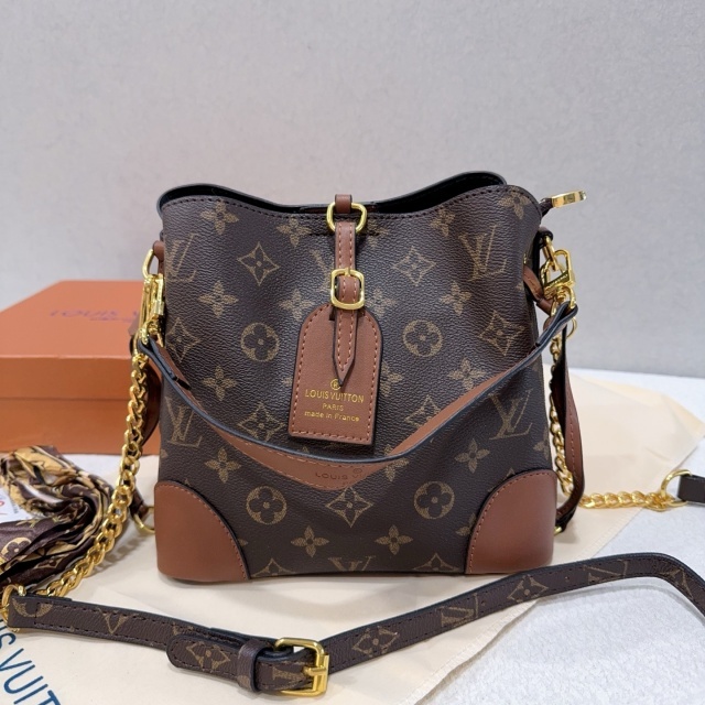 Leather Fashion Women Crossbody Bucket Bags