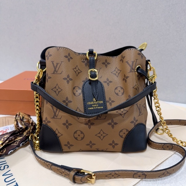 Leather Fashion Women Crossbody Bucket Bags