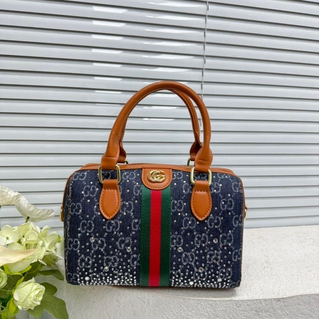 Rhinestones Fashion Women Crossbody Boston Bags