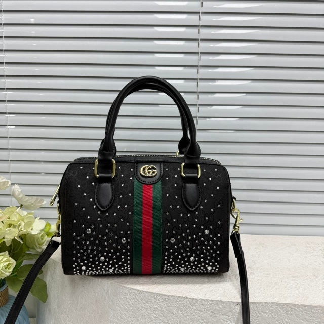 Rhinestones Fashion Women Crossbody Boston Bags