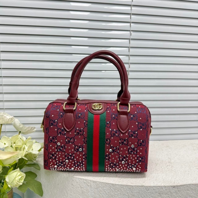 Rhinestones Fashion Women Crossbody Boston Bags