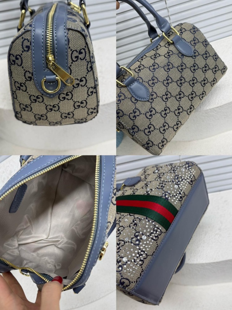 Rhinestones Fashion Women Crossbody Boston Bags