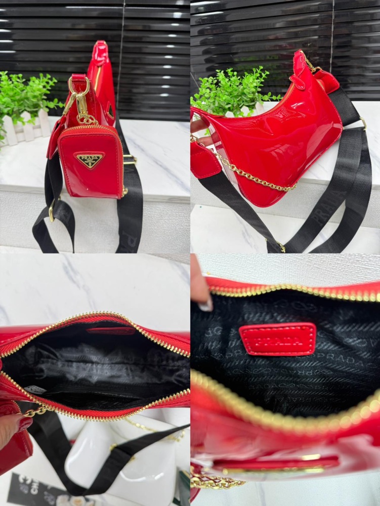 Shiny Leather Fashion Women Messenger Bags