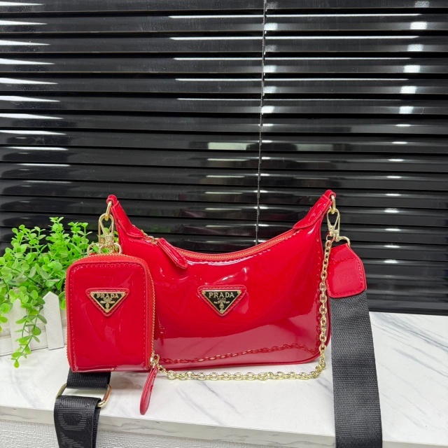 Shiny Leather Fashion Women Messenger Bags