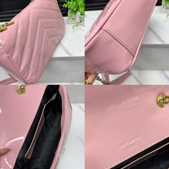 Shiny Leather Luxury Women Purses