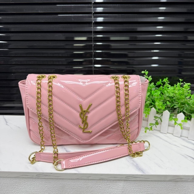 Shiny Leather Luxury Women Purses