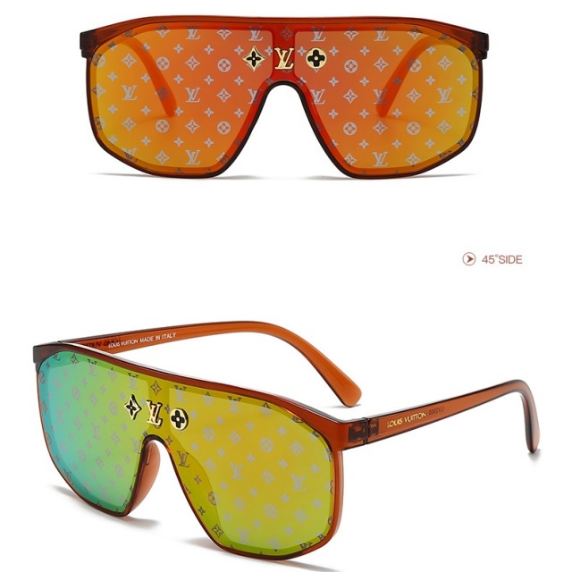 Large Frame Printed Unisex Glasses