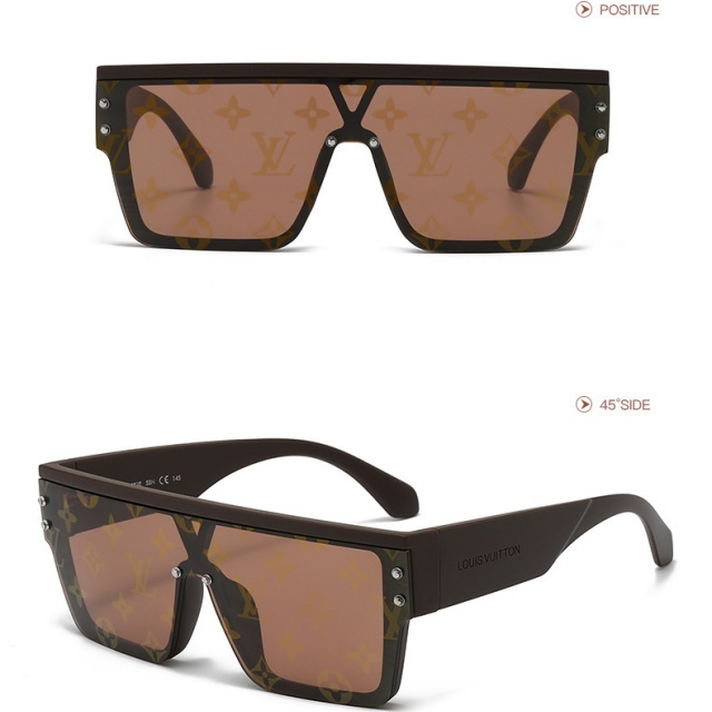 One Piece Printed Luxury Glasses