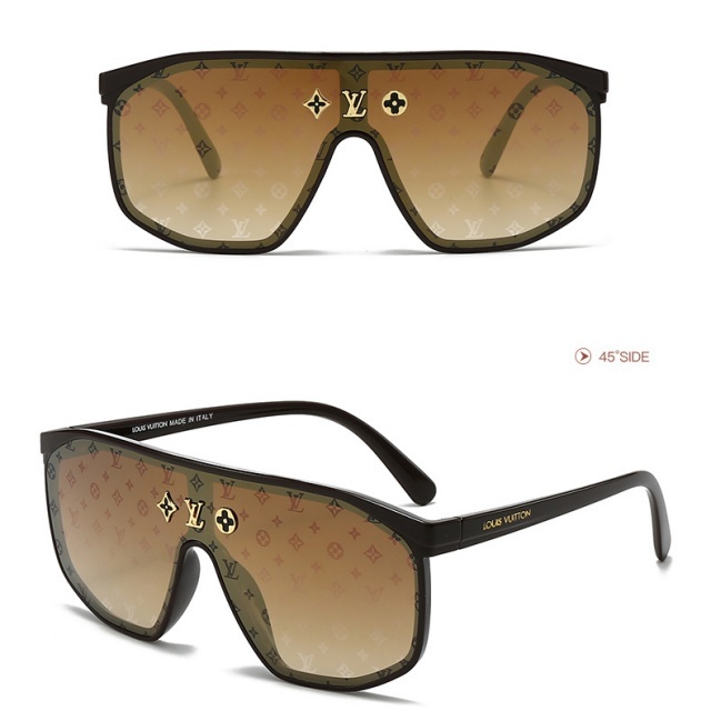 Large Frame Printed Unisex Glasses