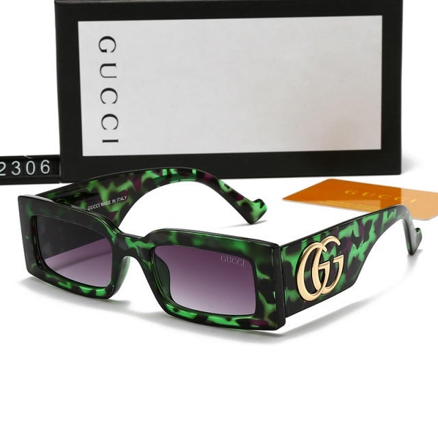 Rectangular Frame Retro Luxury Glasses