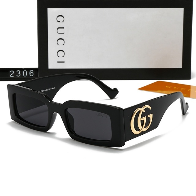 Rectangular Frame Retro Luxury Glasses