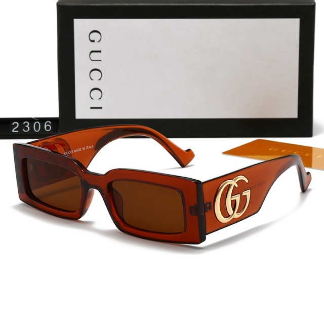 Rectangular Frame Retro Luxury Glasses