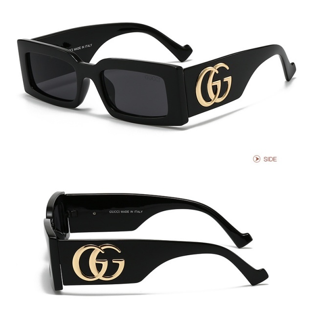 Rectangular Frame Retro Luxury Glasses
