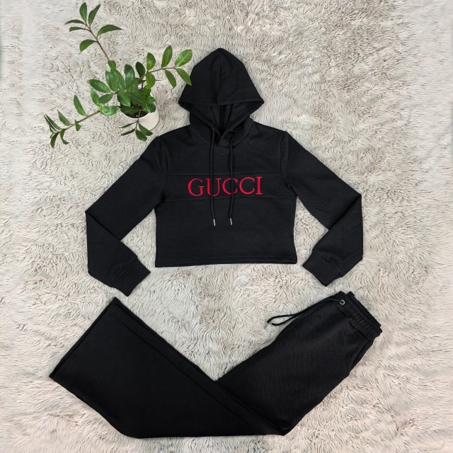 Fashion Hooded Top Women Jogging Suit