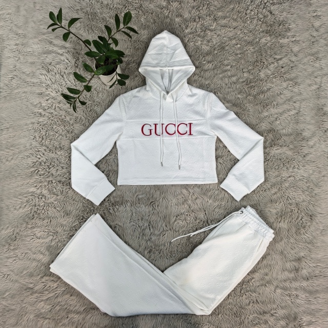 Fashion Hooded Top Women Jogging Suit