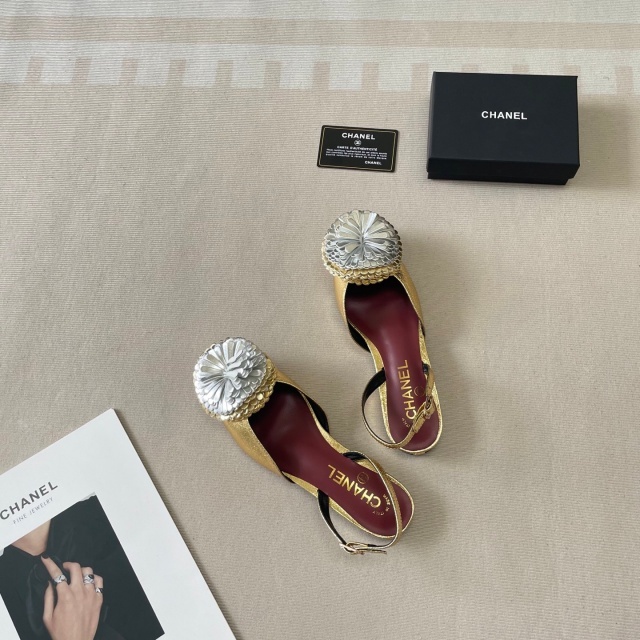 Fashion Women Camellia Flat Sandals