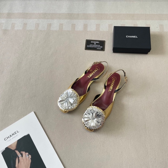 Fashion Women Camellia Flat Sandals