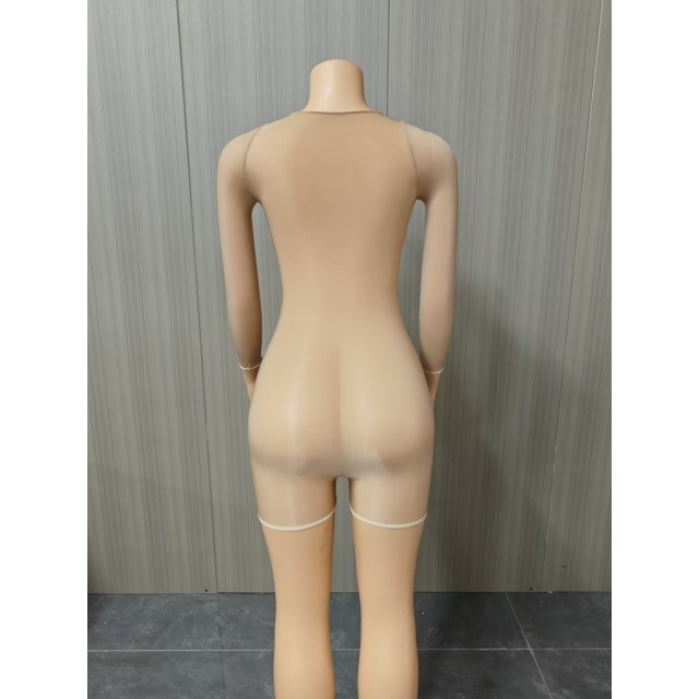 Sheer Mesh Tight Lingerie Romper