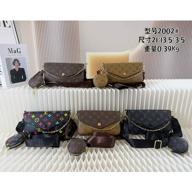 Fashion Printed Leather Women Messenger Bags
