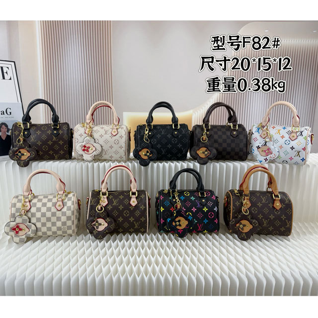 Luxury Fashion Women Leather Crossbody Boston Bags