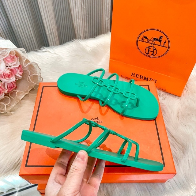 Hollow Out Casual Flat Slides
