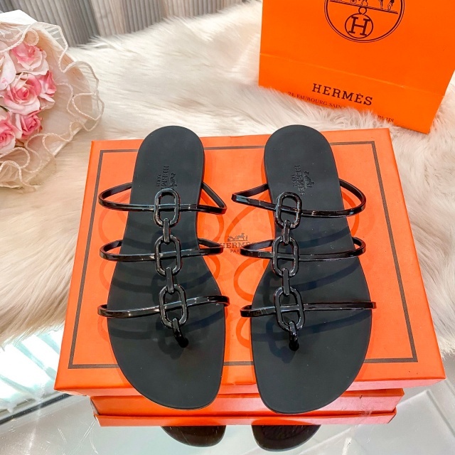 Hollow Out Casual Flat Slides