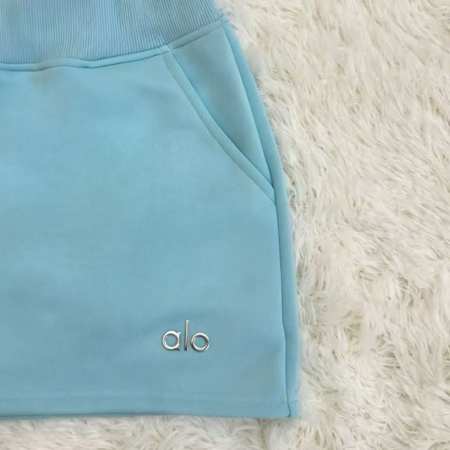 Fashion Sport Sweatshirt Top Skirt Set
