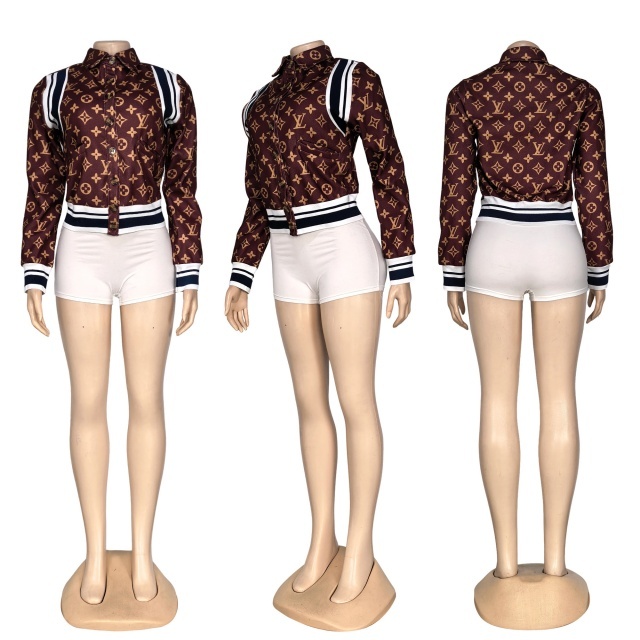 Fashion Women Plus Size Baseball Jackets