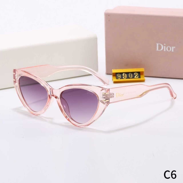 Retro Style Cat Eye Frame Luxury Glasses