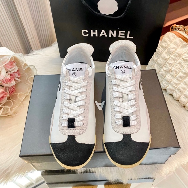 Luxury Fashion Color Block Unisex Sneakers