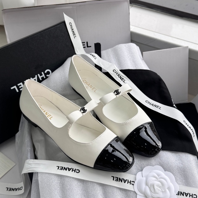 Luxury Fashion Color Block Bowknot Flat Shoes