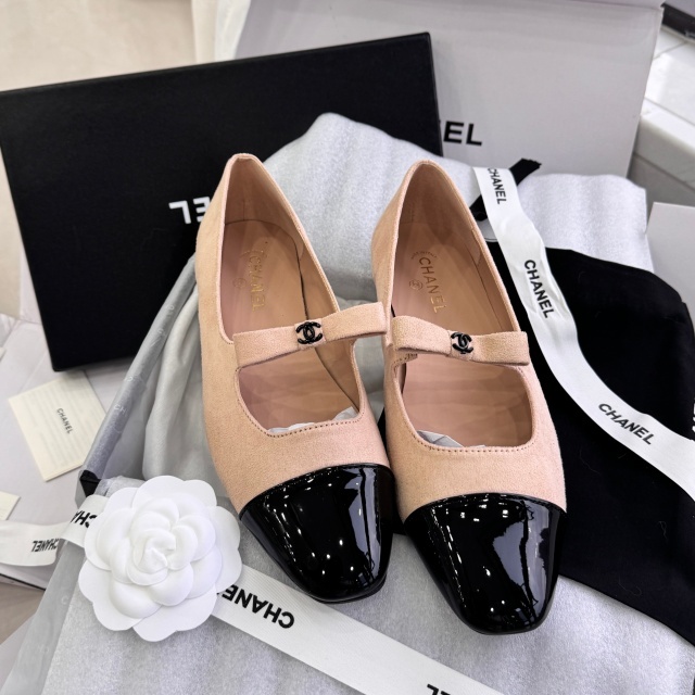 Luxury Fashion Color Block Bowknot Flat Shoes