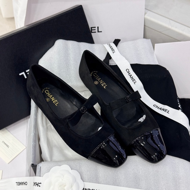 Luxury Fashion Color Block Bowknot Flat Shoes