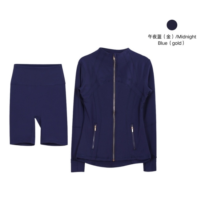 Elastic Slim Fit Sports Yoga Short Set