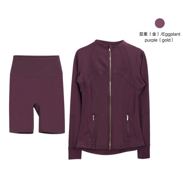 Elastic Slim Fit Sports Yoga Short Set