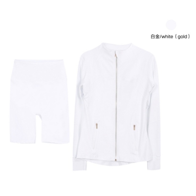 Elastic Slim Fit Sports Yoga Short Set
