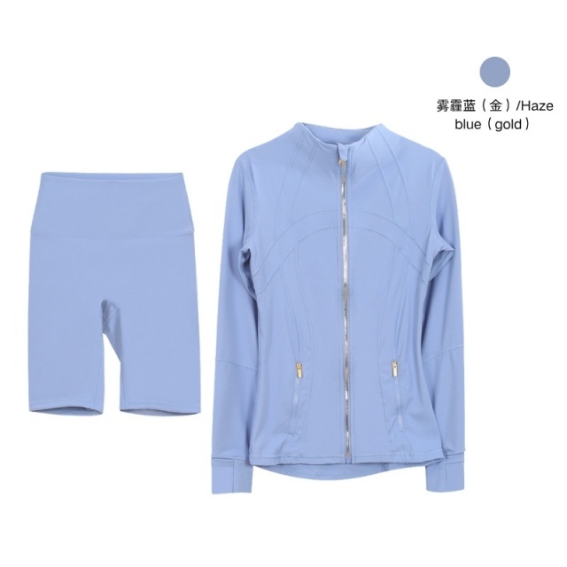 Elastic Slim Fit Sports Yoga Short Set