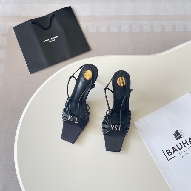 Luxury Fashion Women Rhinestones High Heeled Sandals